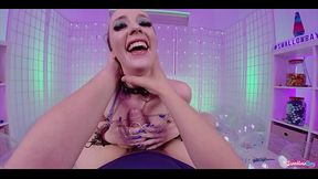 Goth stepsister swallow big dick