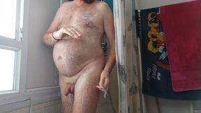 A little shower that always feels good.