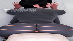 Mavis's juicy rear gets pounded in POV drill scene