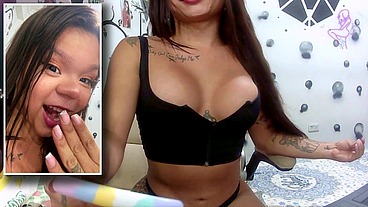 TS Angelique Monroe - Webcam show from November 19, 2024