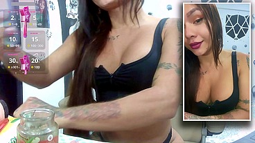 TS Angelique Monroe - Webcam show from November 19, 2024