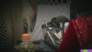 Petite and busty blond babe in bikini fondled and hard fucke