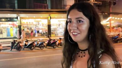 Public Pickup Katty West Anal Gushing Orgasm Cum On Ass