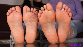 Stinky Socks After Shopping - Sweaty Feet - HD MP4