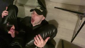 Leather Master Fuck Hard Leather Fag - Part 2