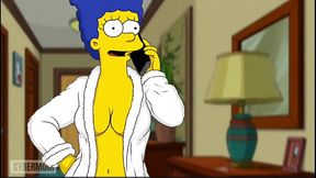 The Yellow Emanuel: What Does Married Housewife Mrs. Sinpsom'_s ASSHOLE Smell Like? Cartoon Parody