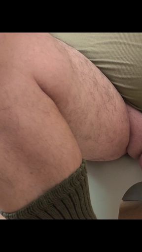 Army Recruit + Magic Wand = Cum