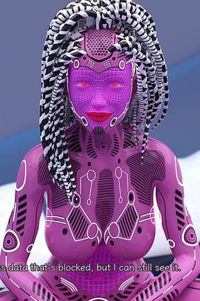 Stranded in Space #02 - Horny Black Girl Zarah Is Waiting for Me in My Bed