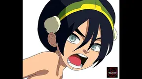 Toph Indulges in Fiery Temptation with Steaming Hot Avatar Fantasy Fling