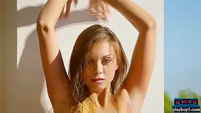 Sabrisse Aaliyah - Perfect Ass European Teen 18+ Model Hot Posing Outdoor