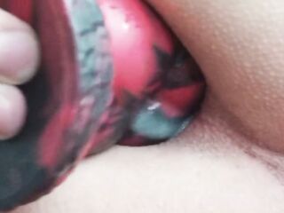 30 centimeter sextoy enters me absolutely