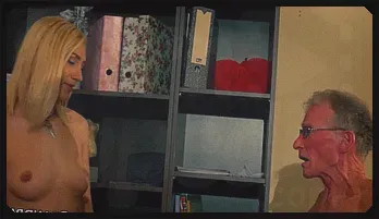 Blonde Babe's Raunchy Office Affair