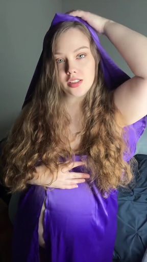 Pregnant Woman in a Sex Cult Worshipping Leader