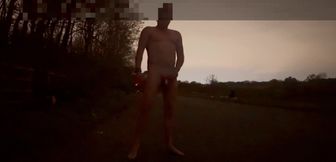 Naked jerk in road pt 3