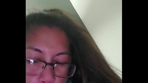 Filipino teen sucking my cock