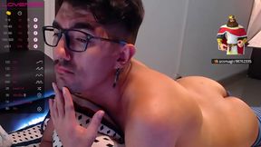 Erick LeMeiux Gets Milk Poured On Him in Steamy Amateur Gay Scene