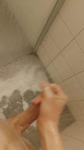 Under the Shower Piss and Cum Mix
