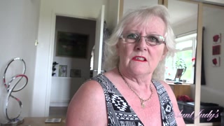 Aunt Judy's - Your Busty GILF Step-Aunt Mrs. Claire Catches You in Her Panty Drawer (POV)
