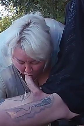 My Girlfriend Sucks My Dick in the Park on a Bench Until I Cum