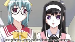 ”Young man tries to handle three hot sisters - Hentai Uncensored”