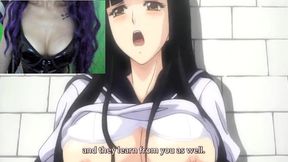 el profesor de quimica educa a sus estudiantes con sexo - hentai oshioki: gakuen reijou kousei keikaku ep. 1
