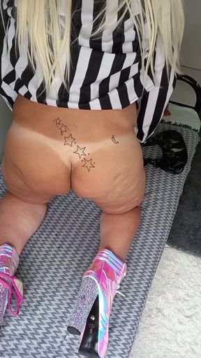 My Ass with a New Tan Line and a Hard-on.