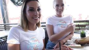 ”Pam cooks her two clerks!”