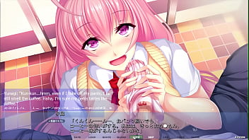 Akumeru Family - Yunagi Route Part 1 - Servicing her Stepbrother in the School Bathroom