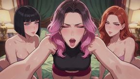 Femdom Stories #4B: Welcome to the Secret Circle (Animated)