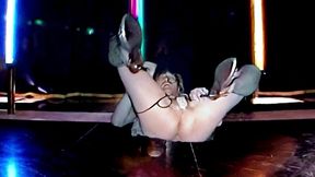 Stripper Pai-chan's in-vivo Wanking