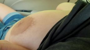 I Let Stranger Touching My Big Breast in the Car