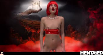 Eveline Dellai - Eveline's Hellish Hentaied Fantasy: Rough Sex & Cumming Frenzy