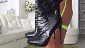 Listen to this magnificent creak of my boots b