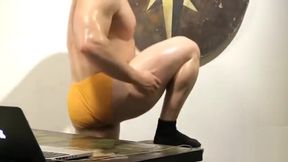 Kyle Stevens Muscle worship - cam live