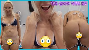 Mrs. XXX in Bikinis Teases Her Huge Boobs & Aids Your Hard Rod - The Good Wife Ep. 18 - Full Xtra