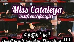 Miss Cataleya A footjob? No!! You'll have to cum when I trample you!!!!!