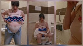 PRINCESS PEE PUBLIC TOILET FETISH