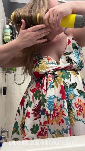 BBW MILF Nude on Tiktok Live!! - Kinky Katie