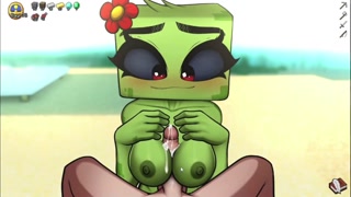 Hornycraft Boobs Job IN the Beach GAME GALLERY