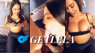 Szopás, creampie, gecilövés &#8211; nagy mellű, nagy seggű latin Lela Star análisan kefél, majd egy mocskos creampie-t kap