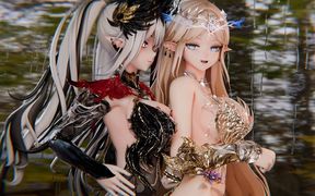 [mmd] Pgr-trouble Maker Double Striptease Pussy Thrusting