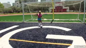 Desiree Lopez Delivers Passionate Blowjob Before Riding His Massive Cock