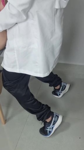 Jaw-dropping moment from "My gynecologist fucks me my pussy."