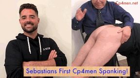 Sebastian's First Cp4men Spanking! HD Version