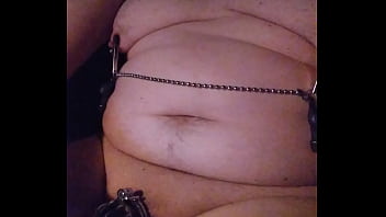 gothbottomchub caged &amp_ clamped as ordered