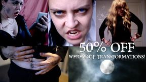 5 x Werewolf Transformations - 50% OFF! -720mp4