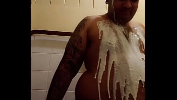 Brij Pours Rotten Expired Off Full Cream Cow&#039_s Milk On Himself Whilst Completely Naked In His Home Bathroom