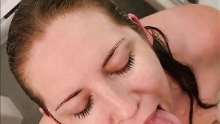 Amateur Wifey Getting Surprise Facial