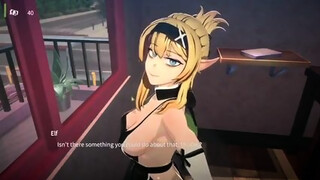 Orc Rubdown - elfa safada recebendo uma massagem (Teenies)