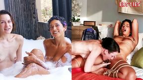 Ersties - Lesbian Power Game - Flora controls Lexi′s lust to climax